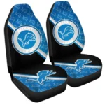 Detroit Lions Car Seat Covers Custom Car Accessories For Fans Gear Car Cover CSC TN1310223057