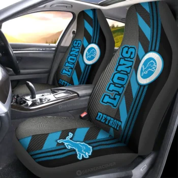 Detroit Lions Car Seat Covers Custom Car Accessories Gear Car Cover CSC DN2912233043