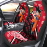 Detroit Red Wings Car Seat Covers Goku Car Decorations For Fans Gear Car Cover TN0901231012 CSC 2023
