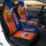 Edmonton Oilers Car Seat Covers Baby Yoda Car Accessories Gear Car Cover DN0304231044 CSC 2023