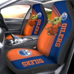 Edmonton Oilers Car Seat Covers Baby Yoda Car Accessories Gear Car Cover DN0304231044 CSC 2023