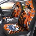 Edmonton Oilers Car Seat Covers Goku Car Decorations For Fans Gear Car Cover TN0901231019 CSC 2023