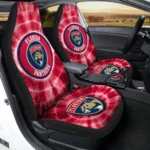Florida Panthers Car Seat Covers Custom Tie Dye Car Accessories Gear Car Cover DN0803231045 CSC 2023