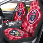 Florida Panthers Car Seat Covers Custom Tie Dye Car Accessories Gear Car Cover DN0803231045 CSC 2023