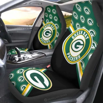 Green Bay Packers Car Seat Covers Custom Car Accessories For Fans Gear Car Cover 2