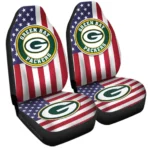 Green Bay Packers Car Seat Covers Custom Car Decor Accessories Gear Car Cover TN1310221009 CSC 2022