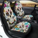 Houston Dynamo FC Car Seat Covers Custom Sugar Skull Car Accessories Gear Car Cover DN0208232082 CSC 2023