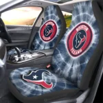 Houston Texans Car Seat Covers Custom Tie Dye Car Accessories Gear Car Cover DN0803231013 CSC 2023