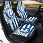 Indianapolis Colts Car Seat Covers Custom US Flag Style Gear Car Cover CSC TN1510221014