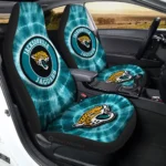 Jacksonville Jaguars Car Seat Covers Custom Tie Dye Car Accessories Gear Car Cover DN0803231015 CSC 2023