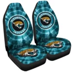 Jacksonville Jaguars Car Seat Covers Custom Tie Dye Car Accessories Gear Car Cover DN0803231015 CSC 2023