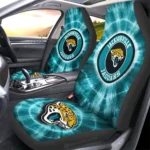 Jacksonville Jaguars Car Seat Covers Custom Tie Dye Car Accessories Gear Car Cover DN0803231015 CSC 2023