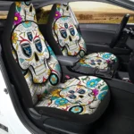 Jose Earthquakes Car Seat Covers Custom Sugar Skull Car Accessories Gear Car Cover DN0208232089 CSC 2023