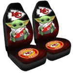 Kansas City Chiefs Car Seat Covers Baby Yoda Car Accessories For Fan Gear Car Cover CSC DN1205238016