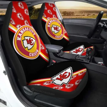 Kansas City Chiefs Car Seat Covers Custom Car Accessories For Fans Gear Car Cover CSC TN1310223046