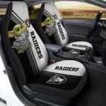 Las Vegas Raiders Car Seat Covers Baby Yoda Car Accessories Gear Car Cover CSC DN0304231025