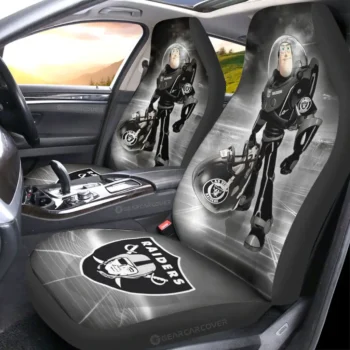 Las Vegas Raiders Car Seat Covers Buzz Lightyear Car Accessories For Fan Gear Car Cover CSC DN1205237025