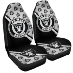 Las Vegas Raiders Car Seat Covers Custom Car Accessories For Fans Gear Car Cover CSC TN1310223054