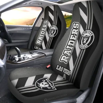 Las Vegas Raiders Car Seat Covers Custom Car Accessories Gear Car Cover CSC DN2912233057