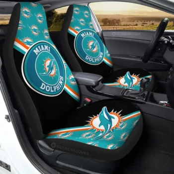 Miami Dolphins Car Seat Covers Custom Car Accessories For Fans Gear Car Cover CSC TN1310223049