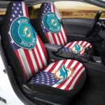 Miami Dolphins Car Seat Covers Custom Car Decor Accessories Gear Car Cover CSC TN1310221017