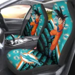Miami Dolphins Car Seat Covers Goku Car Accessories For Fans Gear Car Cover TN0901231043 CSC 2023