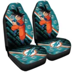 Miami Dolphins Car Seat Covers Goku Car Accessories For Fans Gear Car Cover TN0901231043 CSC 2023