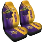 Minnesota Vikings Car Seat Covers Baby Yoda Car Accessories Gear Car Cover DN0304231020 CSC 2023