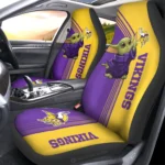 Minnesota Vikings Car Seat Covers Baby Yoda Car Accessories Gear Car Cover DN0304231020 CSC 2023