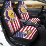 Minnesota Vikings Car Seat Covers Custom Car Decor Accessories Gear Car Cover CSC TN1310221016