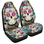 Montreal Canadiens Car Seat Covers Custom Sugar Skull Car Accessories Gear Car Cover DN0208232015 CSC 2023