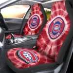 Montreal Canadiens Car Seat Covers Custom Tie Dye Car Accessories Gear Car Cover DN0803231048 CSC 2023