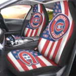 Montreal Canadiens Car Seat Covers Custom US Flag Style Gear Car Cover TN1510221043 CSC 2022