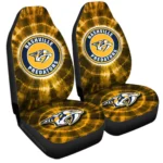 Nashville Predators Car Seat Covers Custom Tie Dye Car Accessories Gear Car Cover DN0803231049 CSC 2023