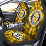 Nashville Predators Car Seat Covers Custom Tie Dye Car Accessories Gear Car Cover DN0803231049 CSC 2023