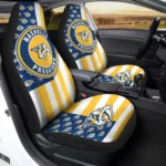 Nashville Predators Car Seat Covers Custom US Flag Style Gear Car Cover TN1510221041 CSC 2022 2230a3c0
