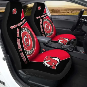 New Jersey Devils Car Seat Covers Custom Car Accessories For Fans Gear Car Cover CSC TN2312221012