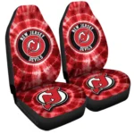 New Jersey Devils Car Seat Covers Custom Tie Dye Car Accessories Gear Car Cover DN0803231050 CSC 2023