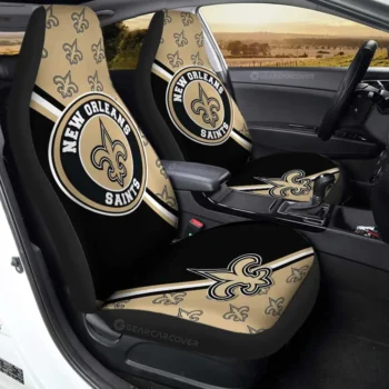 New Orleans Saints Car Seat Covers Custom Car Accessories For Fans Gear Car Cover CSC TN1310223051