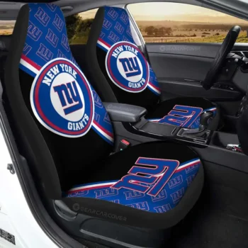New York Giants Car Seat Covers Custom Car Accessories For Fans Gear Car Cover CSC TN1310223050