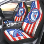 New York Rangers Car Seat Covers Custom US Flag Style Gear Car Cover TN1510221056 CSC 2022