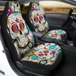 Ottawa Senators Car Seat Covers Custom Sugar Skull Car Accessories Gear Car Cover DN0208232020 CSC 2023