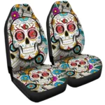 Ottawa Senators Car Seat Covers Custom Sugar Skull Car Accessories Gear Car Cover DN0208232020 CSC 2023