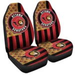 Ottawa Senators Car Seat Covers Custom US Flag Style Gear Car Cover TN1510221047 CSC 2022