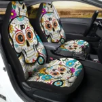 Philadelphia Flyers Car Seat Covers Custom Sugar Skull Car Accessories Gear Car Cover DN0208232021 CSC 2023