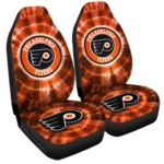 Philadelphia Flyers Car Seat Covers Custom Tie Dye Car Accessories Gear Car Cover DN0803231054 CSC 2023 Dc0296e4