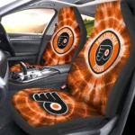 Philadelphia Flyers Car Seat Covers Custom Tie Dye Car Accessories Gear Car Cover DN0803231054 CSC 2023 Dc0296e4