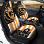 Philadelphia Flyers Car Seat Covers Custom US Flag Style Gear Car Cover TN1510221045 CSC 2022