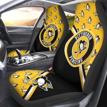 Pittsburgh Penguins Car Seat Covers Custom Car Accessories For Fans Gear Car Cover 2