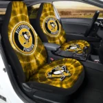 Pittsburgh Penguins Car Seat Covers Custom Tie Dye Car Accessories Gear Car Cover DN0803231055 CSC 2023